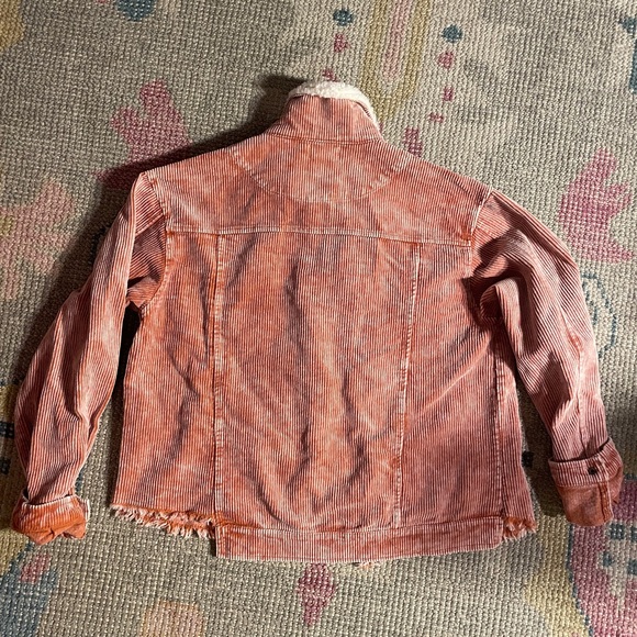 Courduroy-style Spring jacket - Picture 3 of 4